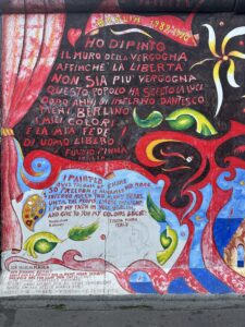 Arte urbana na East Side Gallery, Berlim