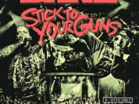 Flyer da turnê na América Latina das bandas Bane e Stick To Your Guns